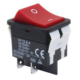 Rocker Switch 4Pin Fit for DeWalt D55168 D55146 D55167 Air Compressor, Replaces for N043321