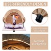 GARVIN Miter Saw Dust Collection Hood with Light, Dust Solution
