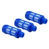 Pneumatic Silencer 1/8 Inch Plastic Set of 3 Industrial Quality