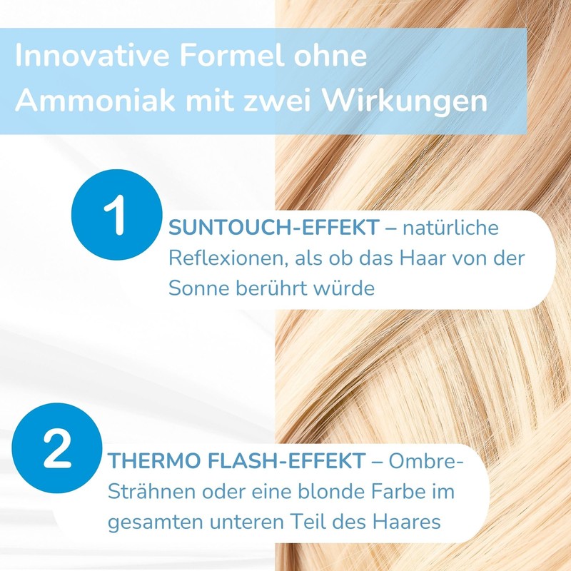 BLOND TIME 2-in-1 Suntouch & Thermal Flash Effect | Lightening