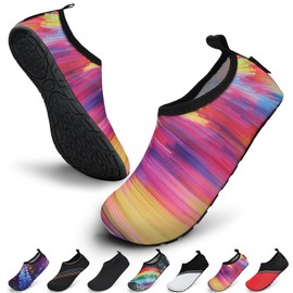 Saguaro Unisex Swimming Shoes, Water Sports Shoes, Quick-Drying, Non-Slip, Lightweight Sizes: EUR 36 - 47 (UK 3 - 12). - Multicolour - 36/37 EU