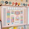 Maitys 106 Pcs Pastel Reading Posters for Classroom Back to