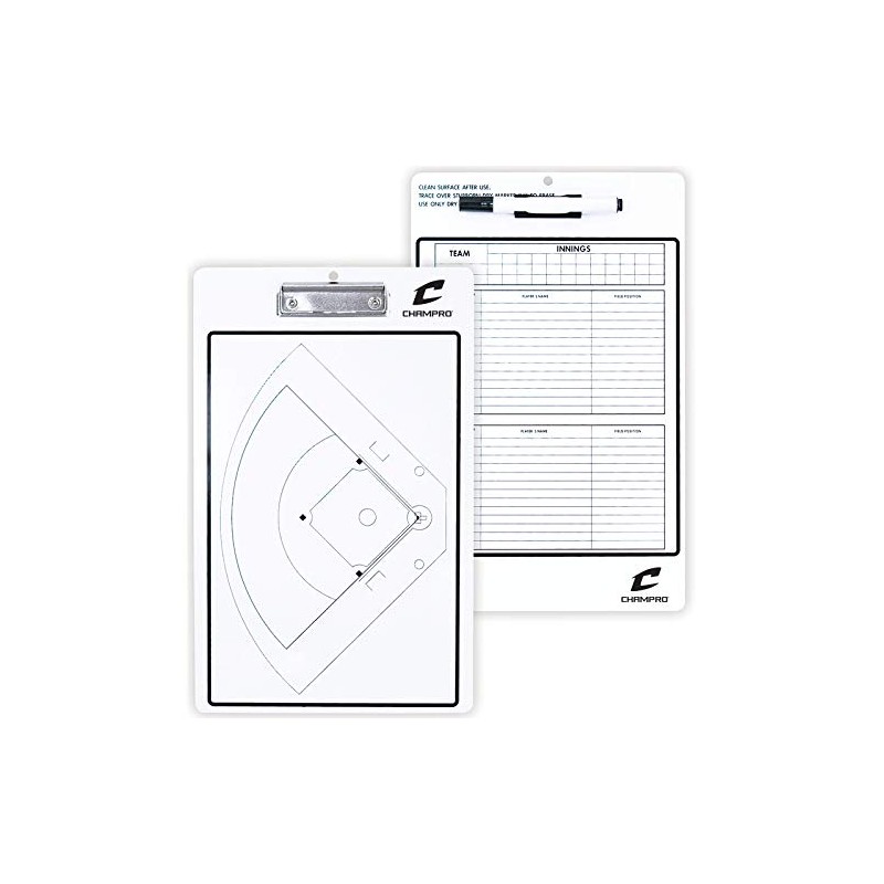 Champro Baseball/Softball Coaches Board (White)
