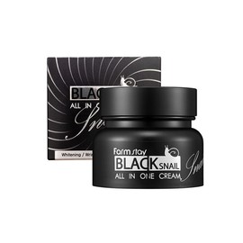 Farmstay Black Snail All-in-One Cream 100ml / 팜스테이 블랙 스네일 올인원 크림 100ml
