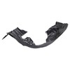 TRQ Front Right Inner Fender Liner Black Passenger Side Compatible