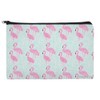 GRAPHICS & MORE Flamingos and Waves Makeup Cosmetic Bag Organizer