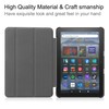 Kicvbnco for Fire HD 8 2024/2022/2020 Tablet Case, Auto Wake&Sleep,