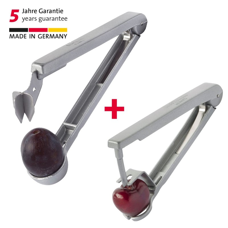 Westmark Set: 1 cherry and 1 plum pitter for kitchen
