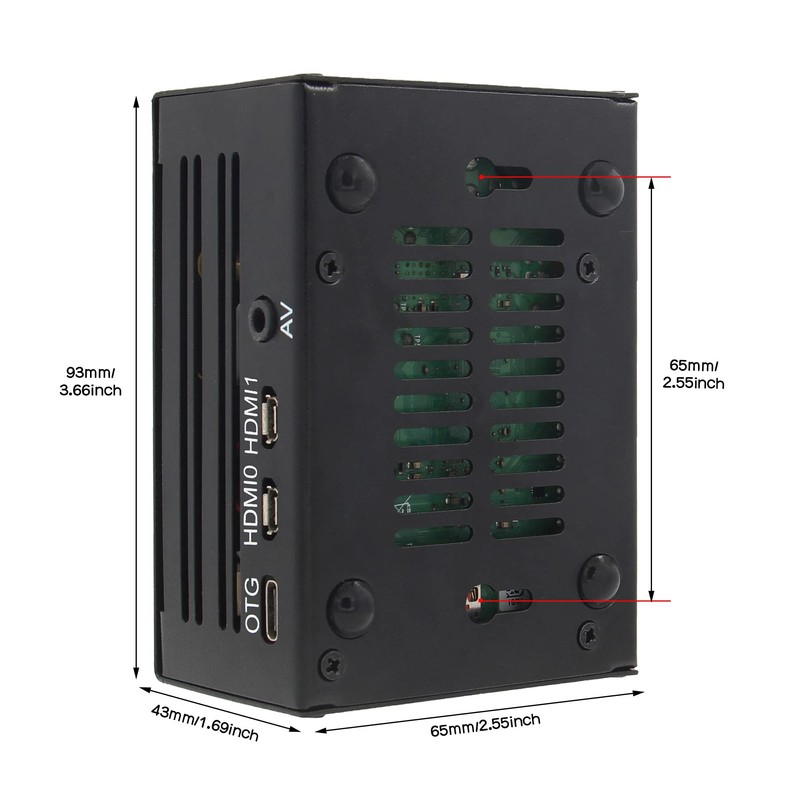 Geekworm KVM-A3 Kit for Raspberry Pi 4 Open Source KVM