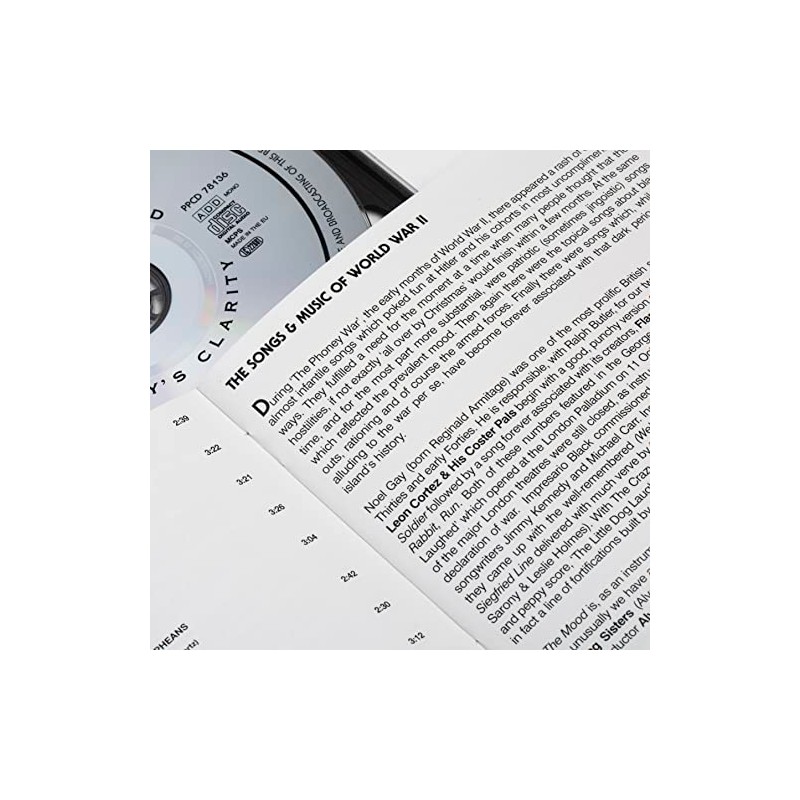 Songs & Music of World War II 2-CD Set. Popular