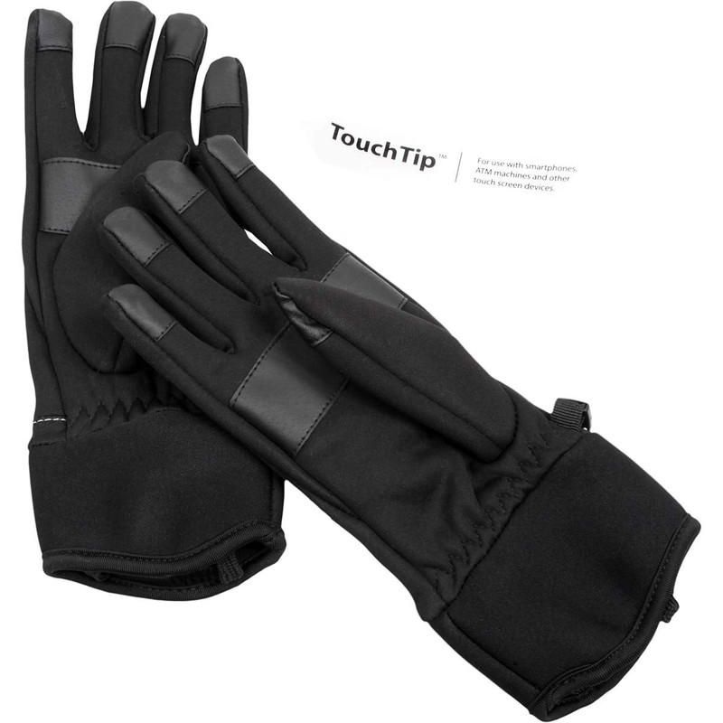 Manzella Women's All Elements 2.5 TouchTip Glove Black SM