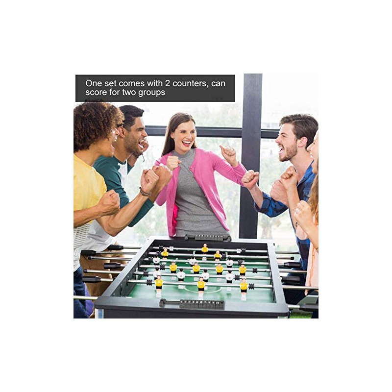 2pcs Foosball Scoring Counters 10 Numbers Scoring Score Counter Indicator