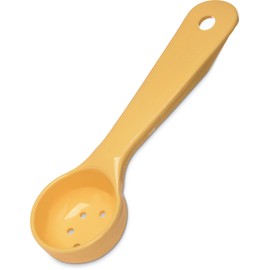 1 oz Perforated Measure Misers Portion Spoon, Yellow(Pack of 12)