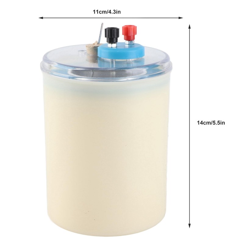 Electric Calorimeter, Double-Walled Electric Calorimeter with Transparent Lid, Stirrer for