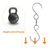 WLLHYF 6Pcs Dual Swivel Hooks Clip Crystal Twisters 360 Degree