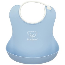 BabyBjörn Baby Bib, 1-pack, Powder blue