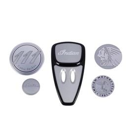 Indian Motorcycle Touring Engine Cover Kit, Star Silver