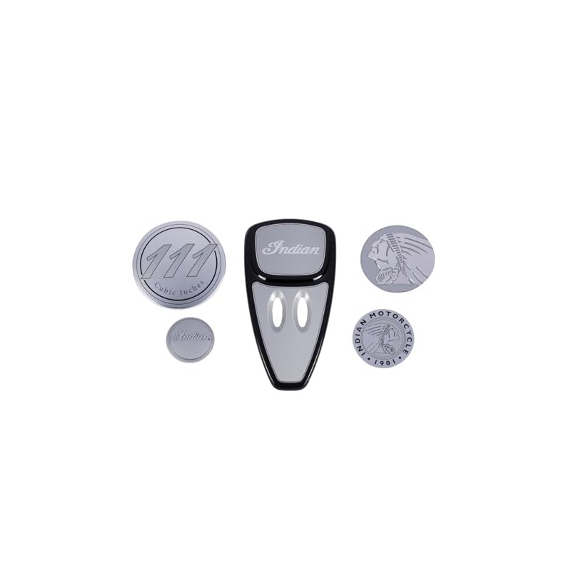 Indian Motorcycle Touring Engine Cover Kit, Star Silver