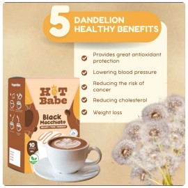 Hot Babe Black Macchiato Coffee by Kiray Celis (10 Sachets)