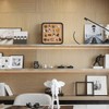 BENECREAT Pin Board Square Cork Board, 2cm Thick Bulletin Display