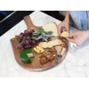 Heritage Acacia 22x14 Inch Wooden Pizza Peel, Cutting, Paddle Board