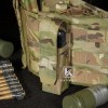 KRYDEX Tactical Flashlight Holster Low Profile Pouch Coyote MOLLE&Belt System