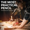 Nicpro 5 Pack Carpenter Pencil with Sharpener, Construction Mechanical Pencils