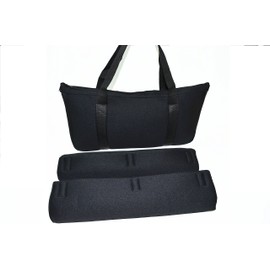 C&H Solutions Black Mah Jongg Soft Bag Empty Bag , Mah jongg Carry Bag