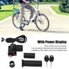 Electric Bike Throttle Grip 4 Lights Half Lock Speed Twist