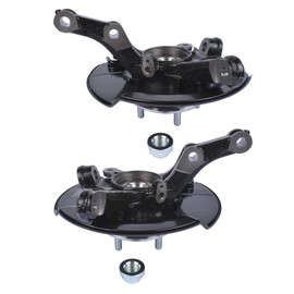 Pair Front Left & Right Wheel Hub Bearing Steering Knuckle Assembly Replacement for Honda Civic 2006 2007 2008 2009 2010 2011# 51216SNA010 51211SNA010 Lamerto