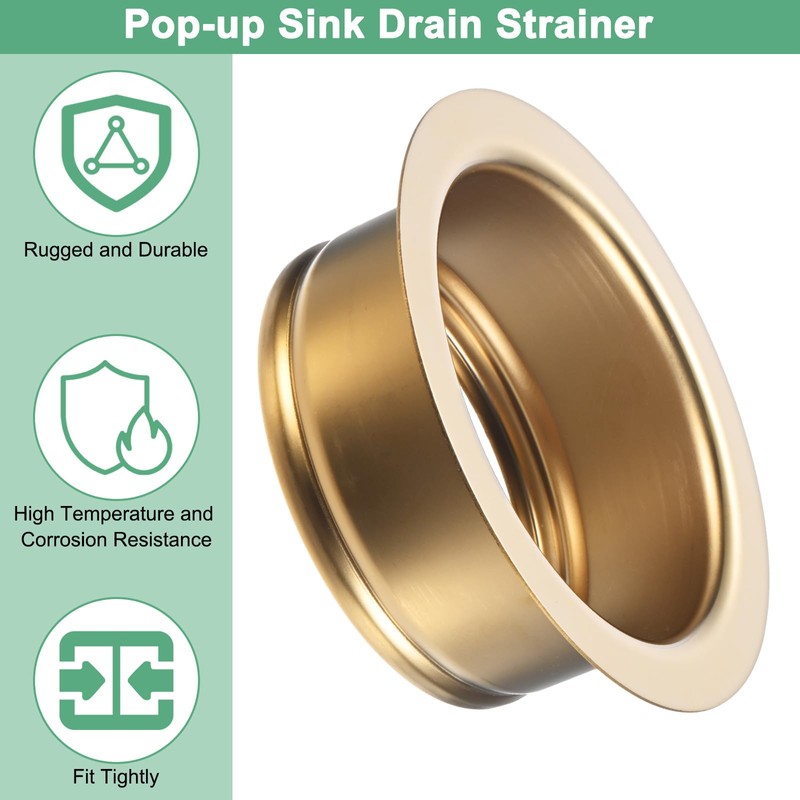 M METERXITY 1-Pack Garbage Disposal Sink Flange, Kitchen Sink Replacement