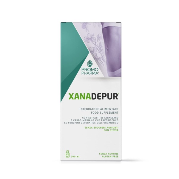 Xanadepur - Integratore Alimentare - Per favorire le funzioni depurative dell’organismo, in caso di stanchezza, gonfiore, digestione difficile - 300 ml