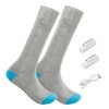 Outdoor Electric Heating Socks Rechargeable Heating Foot Warming Socks Temperature