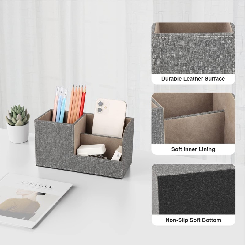 Gorese office desk organiser, pen holder