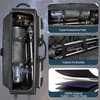 tingroun Telescope Bag with Wheels, 40'' Large Capacity Rolling Telescope