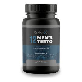 Suplemento Testosterona Hombre Endaroo Ingredientes Activos Cápsulas