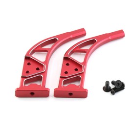 Rear Wing Mount Alum Alloy Diffuser Support for 1/7 Felony Infraction 6S BLX Limitless Roller ARA320519 Upgrade Parts (Red)