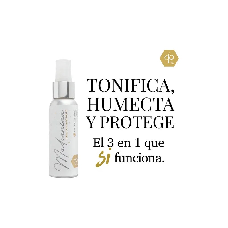 Tónico Facial 3 En 1 Hidratante Madonnina