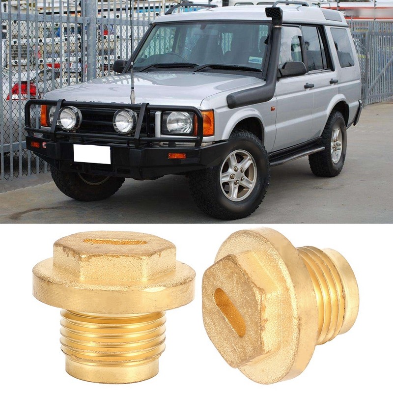 2pcs Differential Diff Brass Filler Drain Plugs with Seal Ring