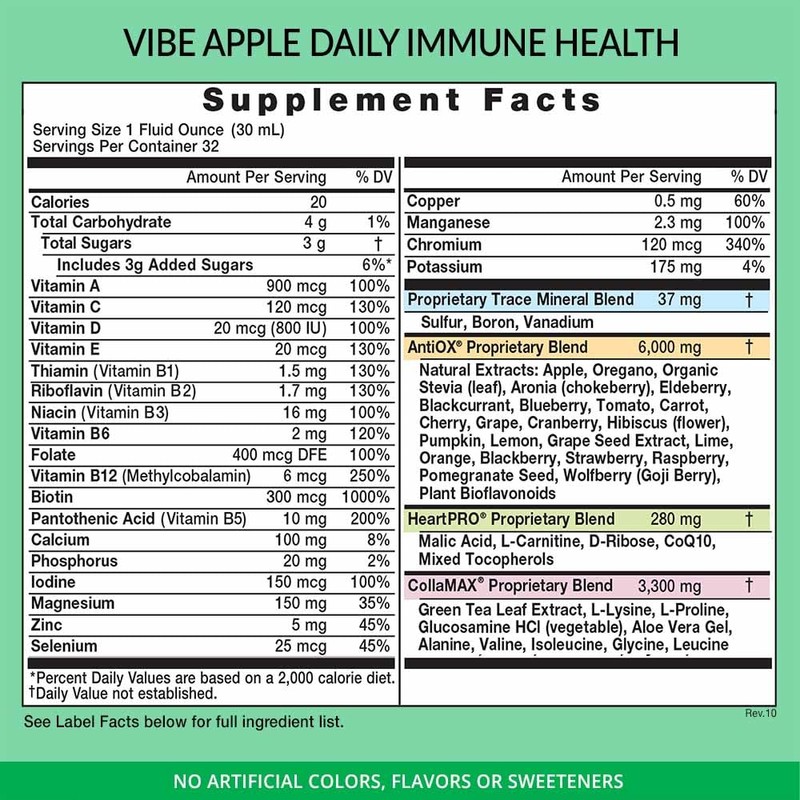 Eniva Vibe Immune Liquid Multivitamins for Adults | Daily Liquid