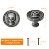 BAMI-LEE House 6PCS Vintage Skull Skeleton Cabinet Knobs - Single