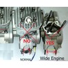 Motor Mount Block and Studs Set for 66cc/80cc gas engine