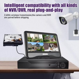 KEPEAK Security Camera System Kit Outdoor Audio Home CCTV 8CH 4CH DVR Night Vision - C:Only 1TB Hard Drive(no camera)