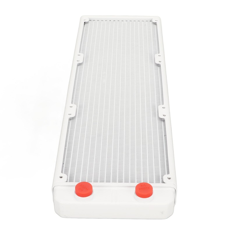 Water Cooling Radiator 18 Pipes Aluminium Alloy Fins G1/4 Thread