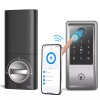 Alexa/Google Assisant/Tuya app G6 Fingerprint Smart Lock, 6 in 1