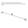 299-534 mm Adjuster for Telescopic Hatch Support Stainless Steel Marine