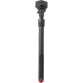 MacWork 1/2in.& 3/8in Dual Head Ratchet Handle -Telescopic Black Ratchet Spanner with Hammer Function
