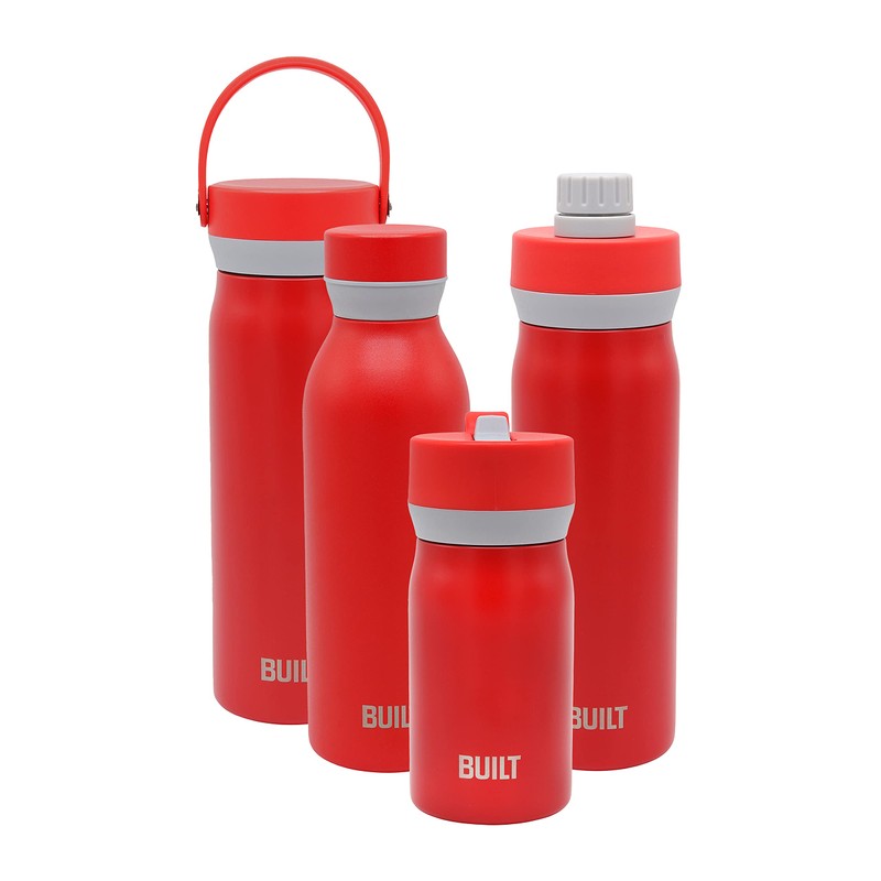 BUILT Cascade Double Wall Vacuum Insulated Stainless Steel Bottle with