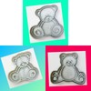 Set of 3 Cookie Teddy Bear Themed Cookie Cutters