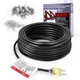 HEATIT HEATIT HIRD 60 feet 5 Watts Per Foot Roof & Gutter Snow De-Icing Cable
